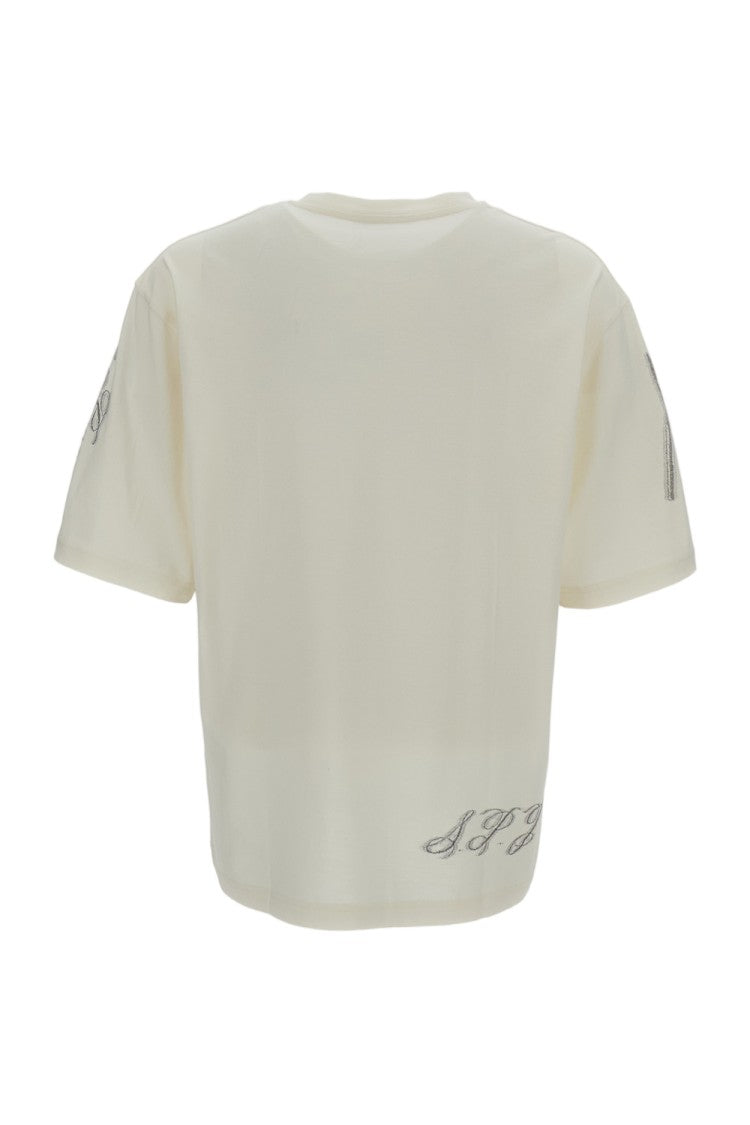 Jacquemus Off-White Le Tshirt Ane T-Shirt