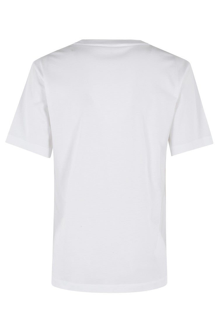 Marni Classic Short-Sleeve T-Shirt With Scribbled Logo