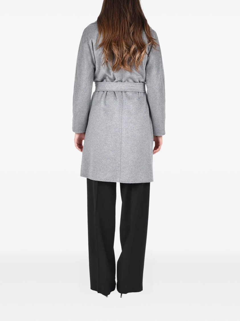 Max Mara Medium Grey Tailored Ajaccio Coat