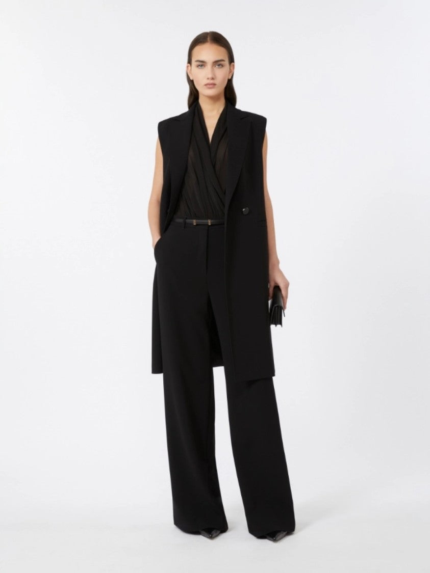 Max Mara Wide-Leg Trousers With Tailored Fit