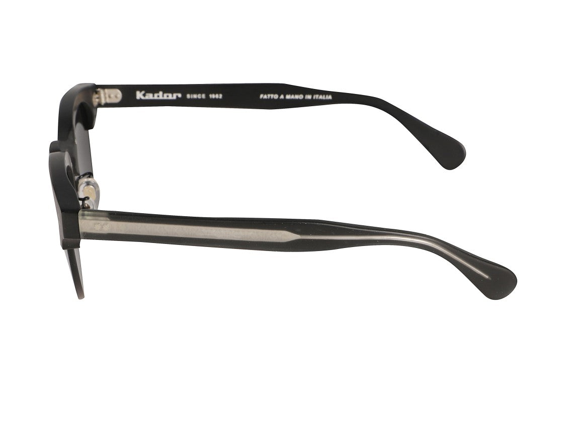 Kador Black Jolly Cm Browline Sunglasses