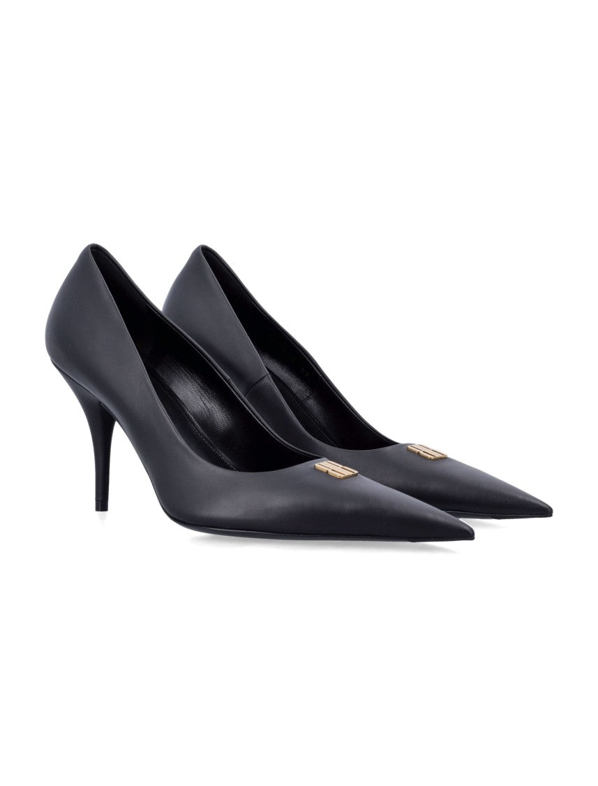 Balenciaga Avenue Bb Leather Pumps