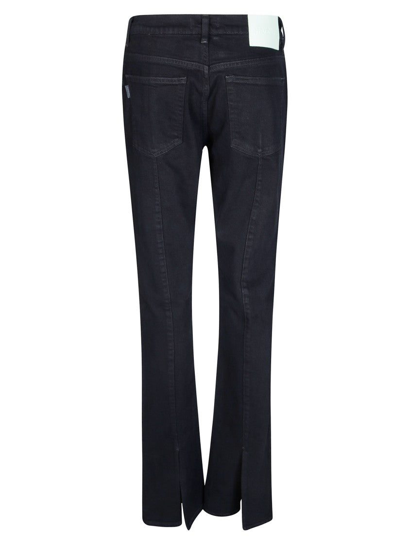 Haikure Chewy Od Black Flared Denim Jeans