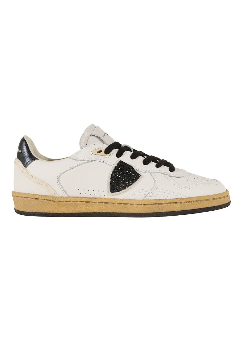 Philippe Model Pgal Low Vintage-Inspired Low-Top Sneakers