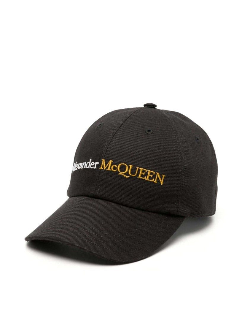 Alexander Mcqueen Embroidered Logo Baseball Cap