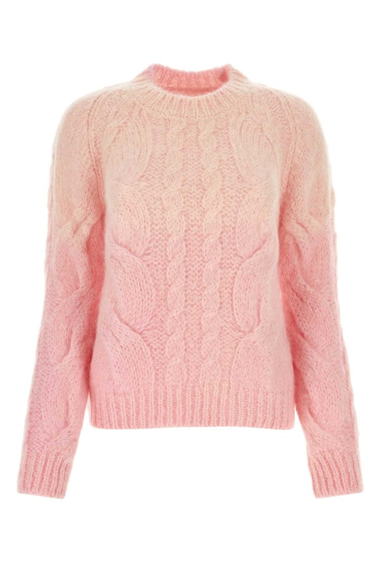 Maison Margiela Pink Mohair Blend Sweater