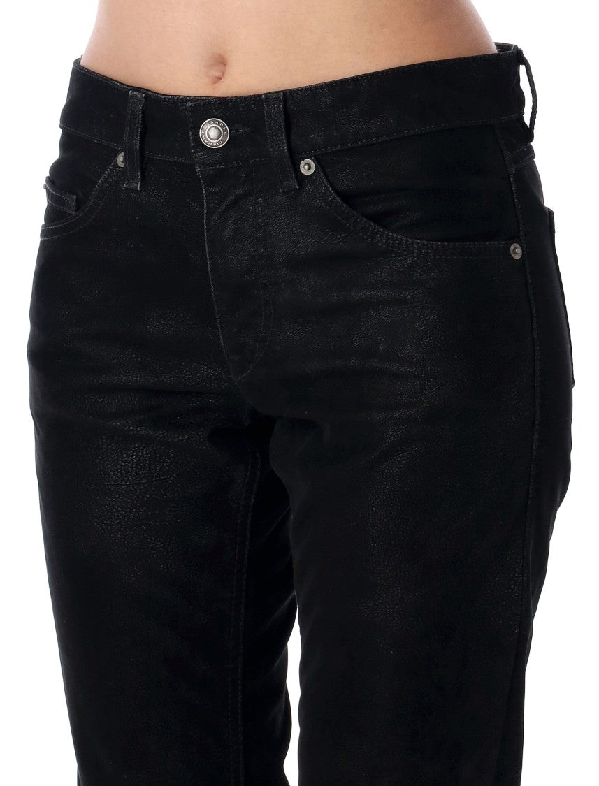 Isabel Marant Étoile Kelsie Eco Leather Five Pocket Pants