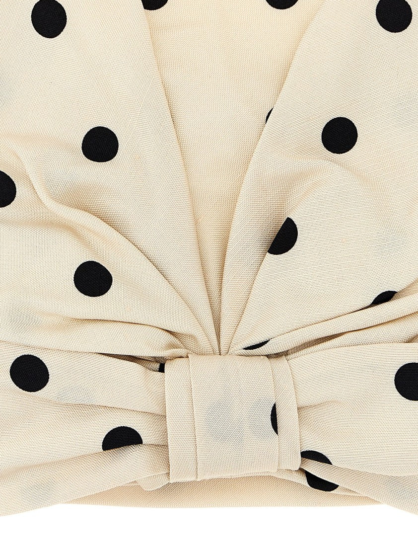 Valentino Garavani 'Vlogo' Silk Turban