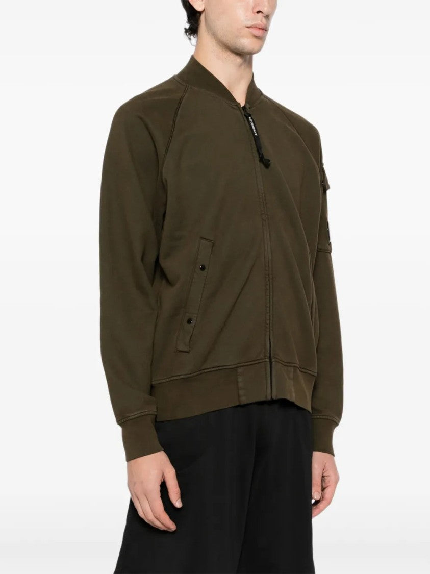 C.P. Company Fleece Bomber Jacket