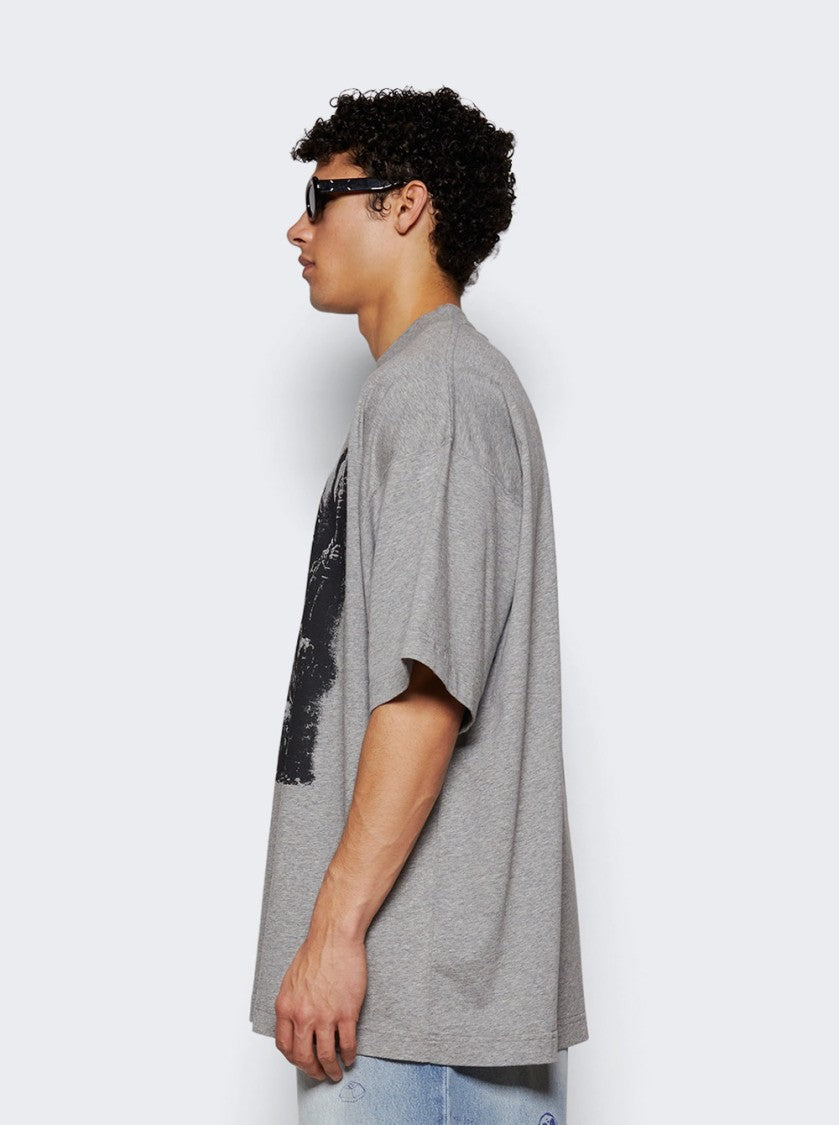 Vetements Goth Oversized Tee Grey Melange