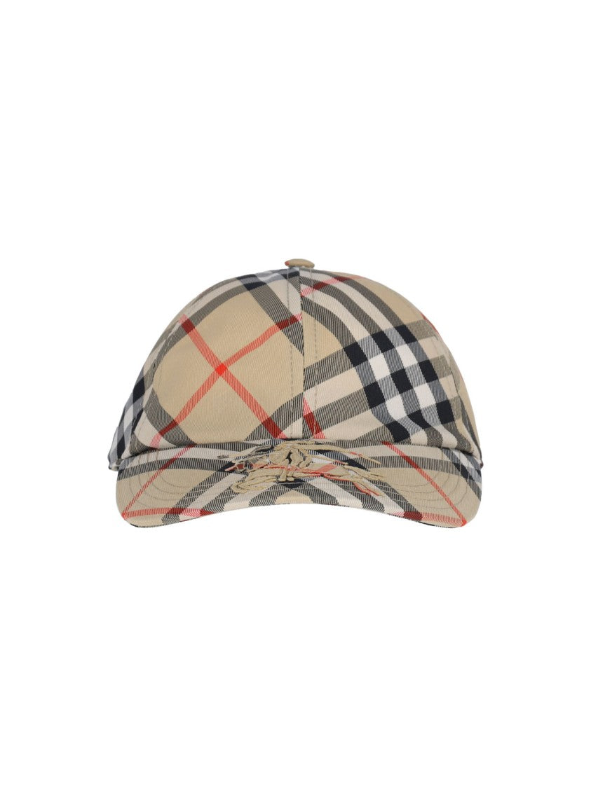 Burberry "Ekd" Baseball Cap - Beige