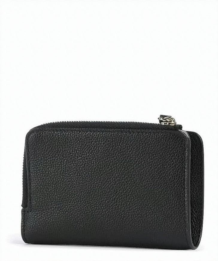Emporio Armani Grained Leather Bill Compartment Zippered Wallet