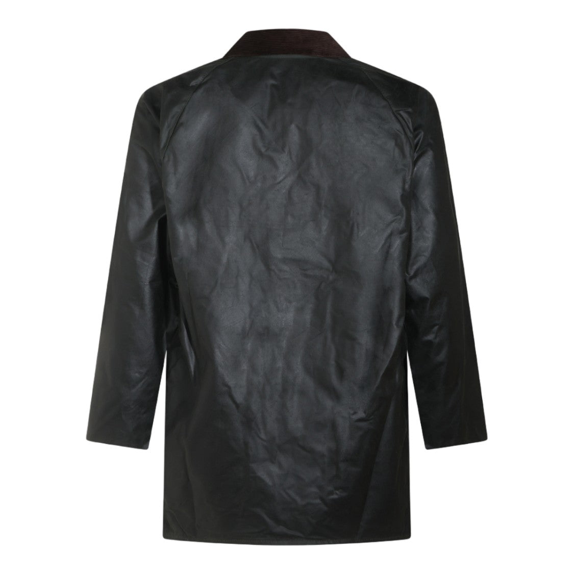 Barbour Matte Black Corduroy Collar Casual Jacket