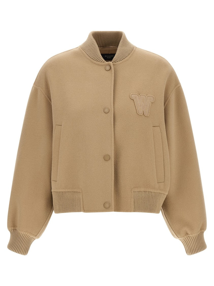 Max Mara 'Zelante' Bomber Jacket