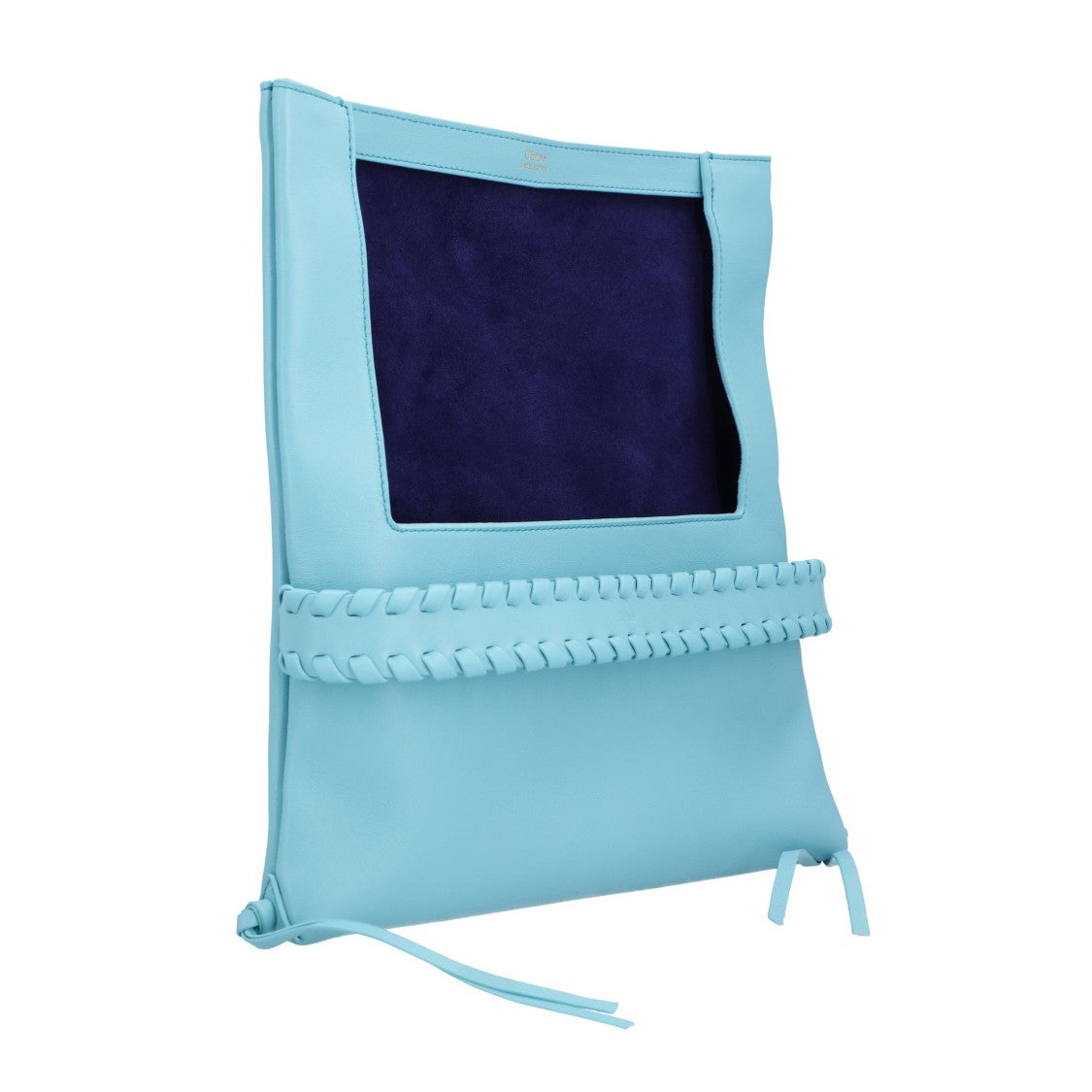 Chloé Mony Clutch Bag Blue