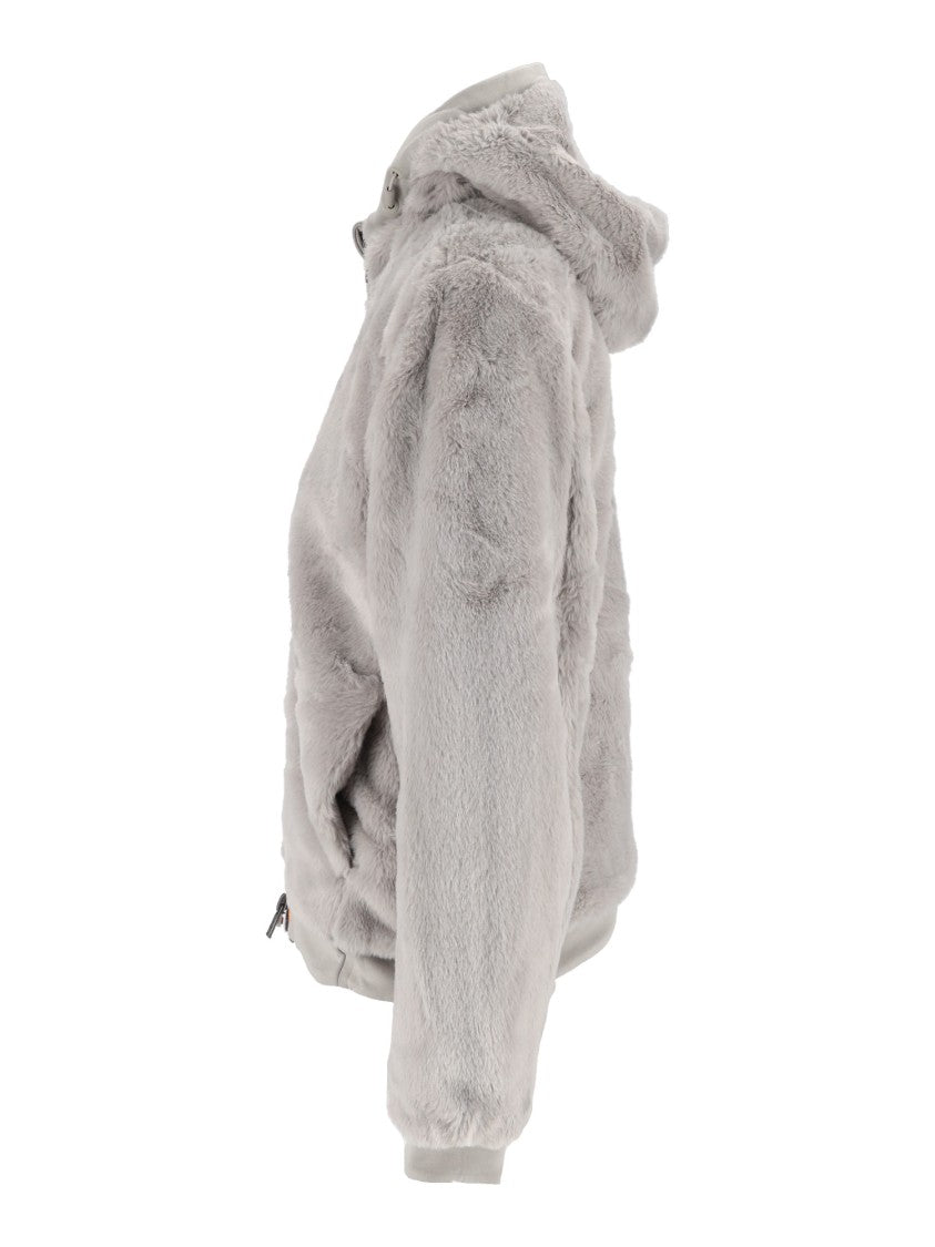 K-Way Deva Light Spacer Fur Reversible Plush Double Jacket