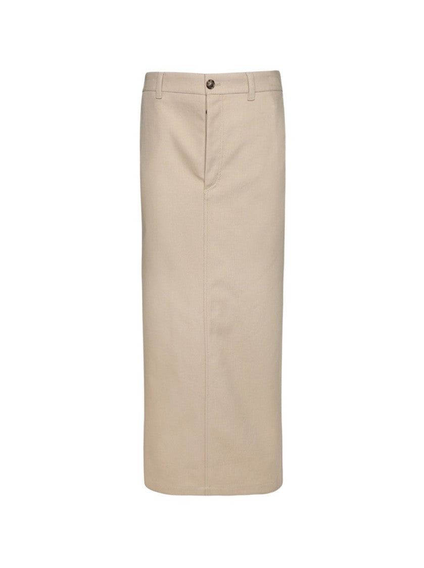 Wardrobe.Nyc Drill Column Skirt