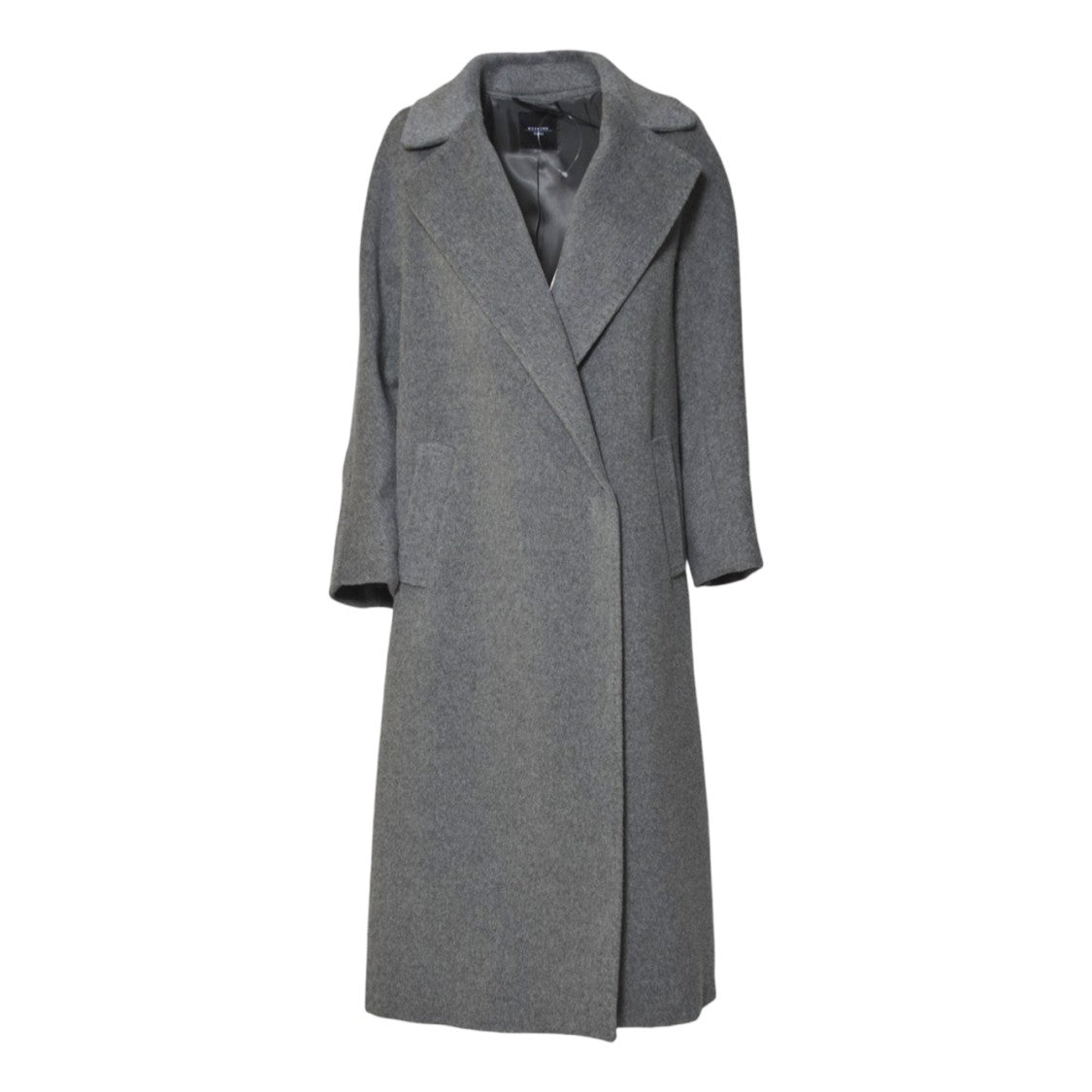 Max Mara Tailored Long Coat With Self-Tie Belt