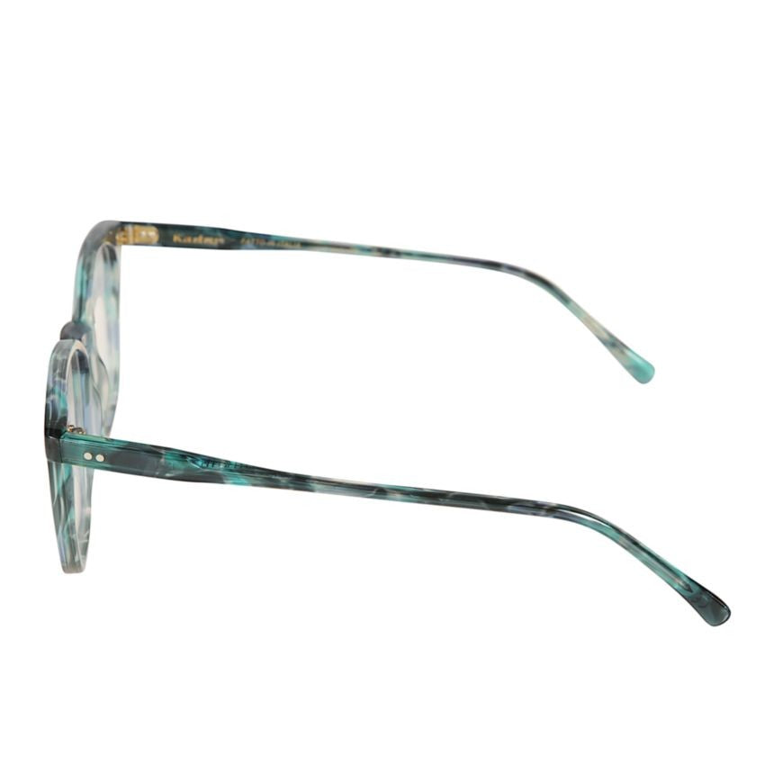 Kador Quadro/K-53 Translucent Marbled Frame Sunglasses With Rectangular Lenses
