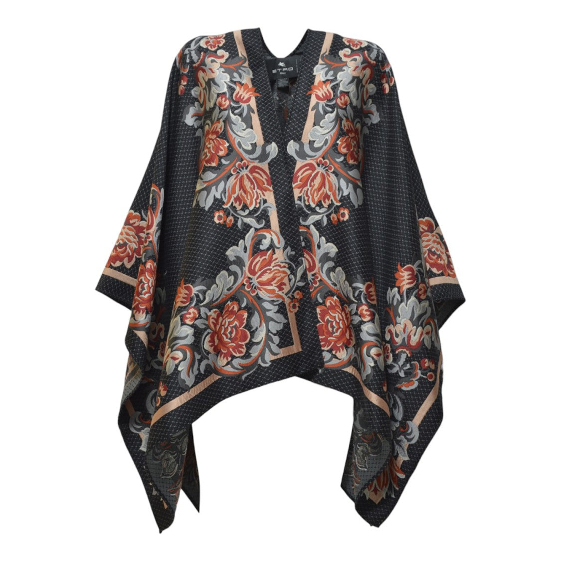 Etro Flowing V-Neck Jacket With Hem