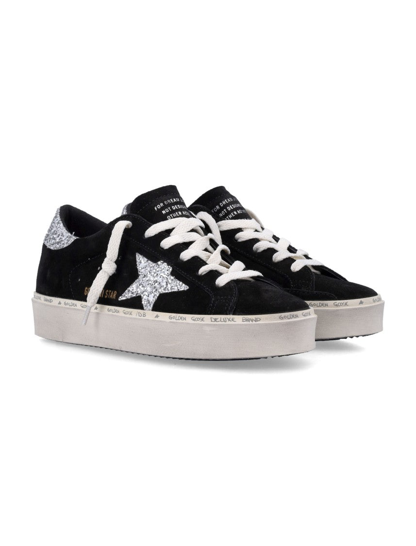 Golden Goose Hi Star Low-Top Suede Sneakers