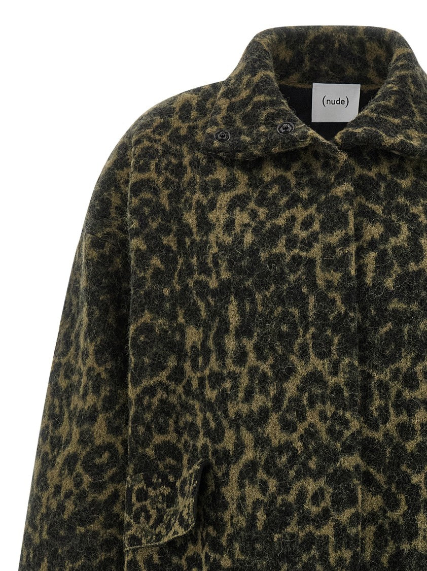 Nude Animalier Long Coat