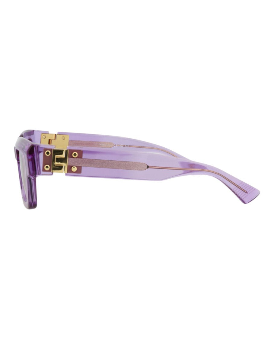 Bottega Veneta Square-Frame Recycled Acetate Sunglasses