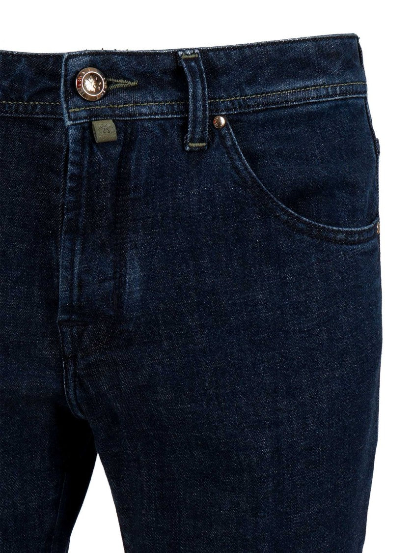 Jacob Cohen Scott Cropped Slim Fit Jeans