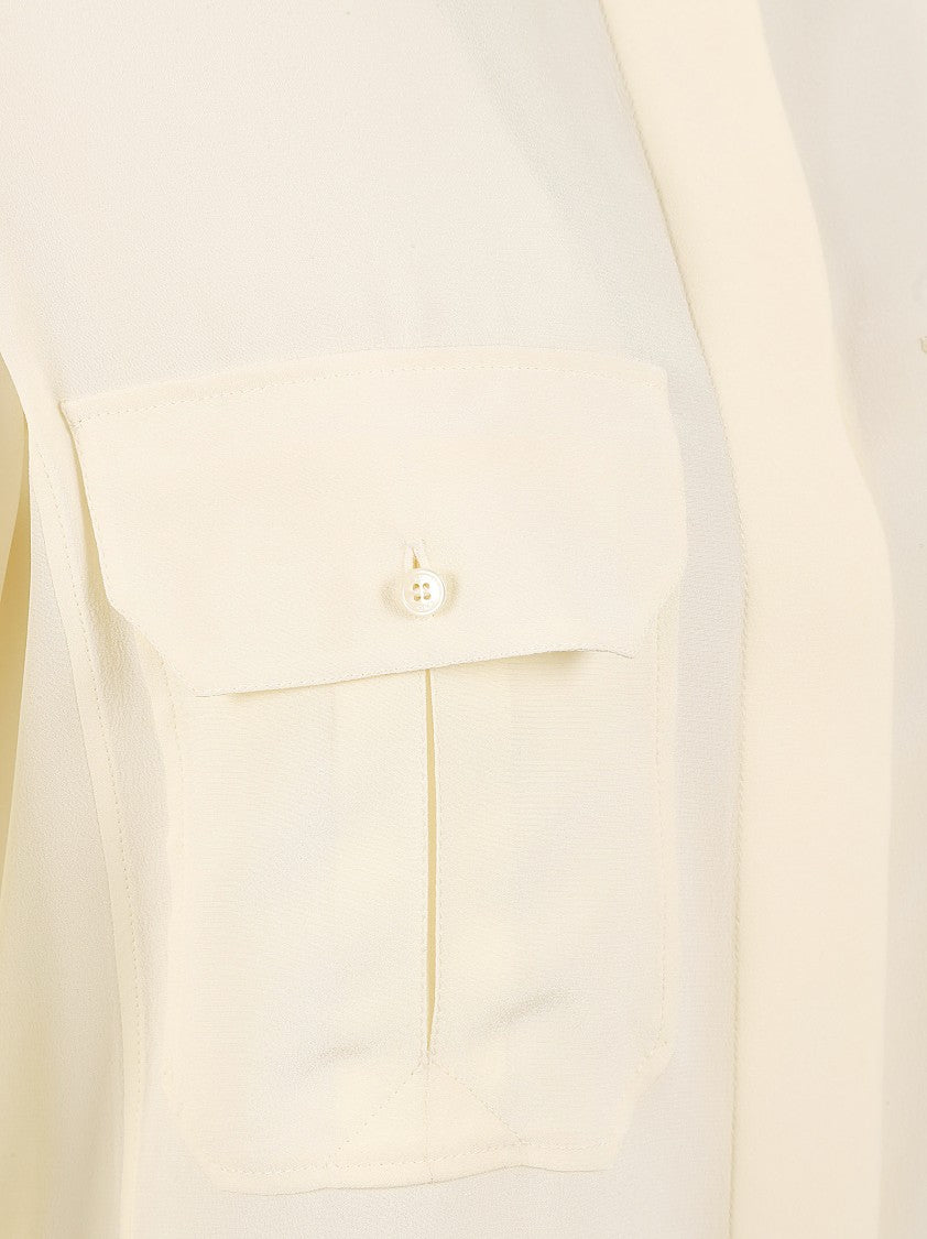 Chloé Silk Button-Down Shirt