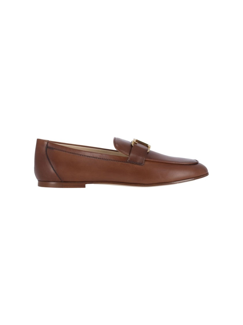 Tod's "T Timeless" Loafers Brown