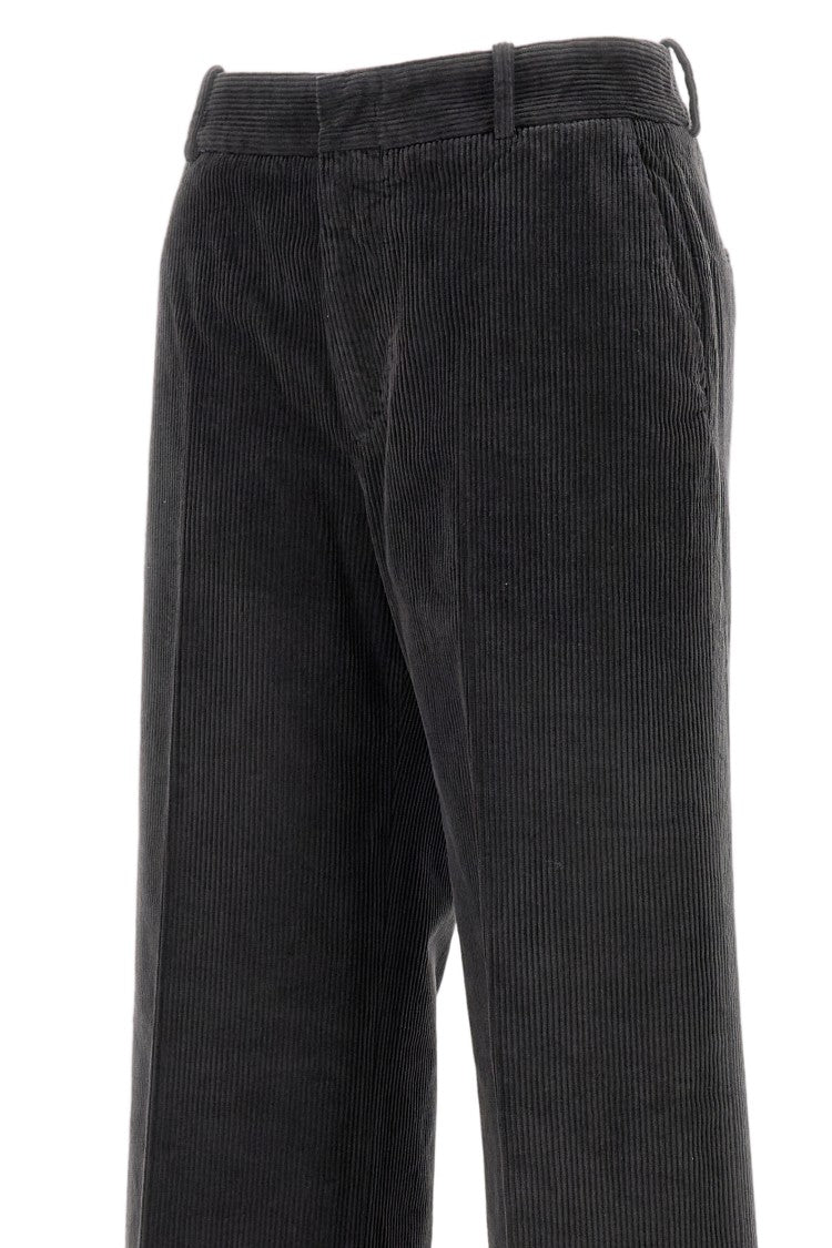 Cellar Door Tailored Brown Trousers With Structured Silhouette