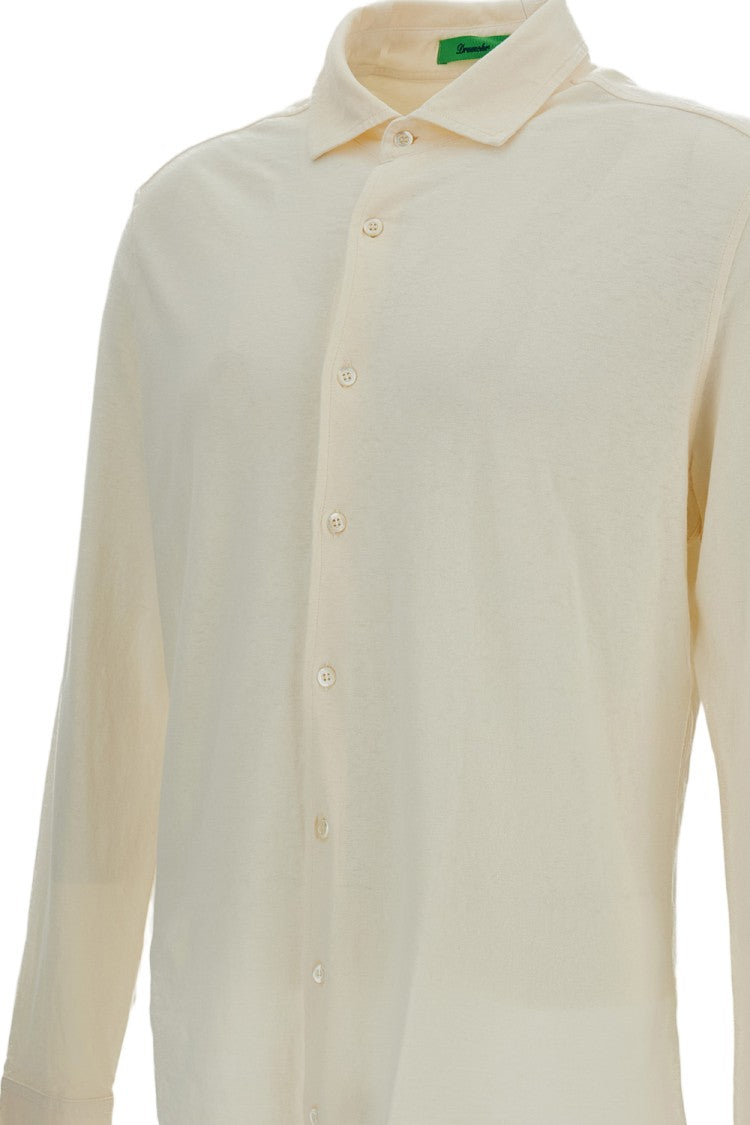 Drumohr Spread Collar Shirt