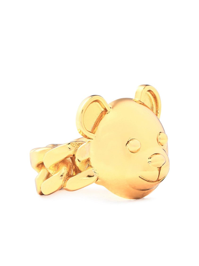 Moschino Teddy Bear Chain Ring