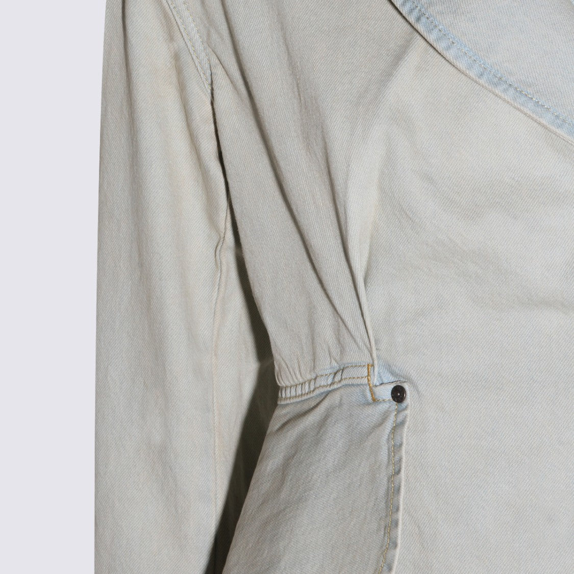 Vivienne Westwood Asymmetrical Fitted Denim Jacket