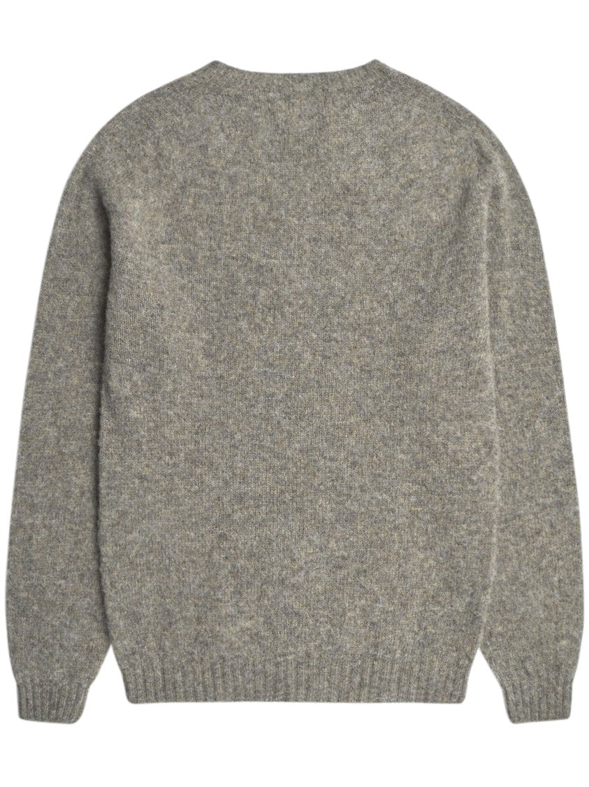 Norse Projects Brushed Lambswool Sweater With Classic Design