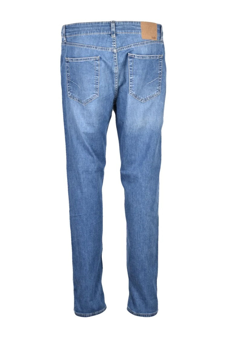 Siviglia Light Blue Cotton Lyocell Elastane Jeans