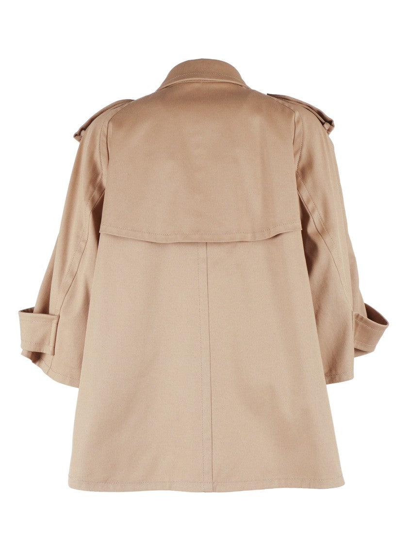 Fay Caban Trench Mc Embroidered Trench Coat