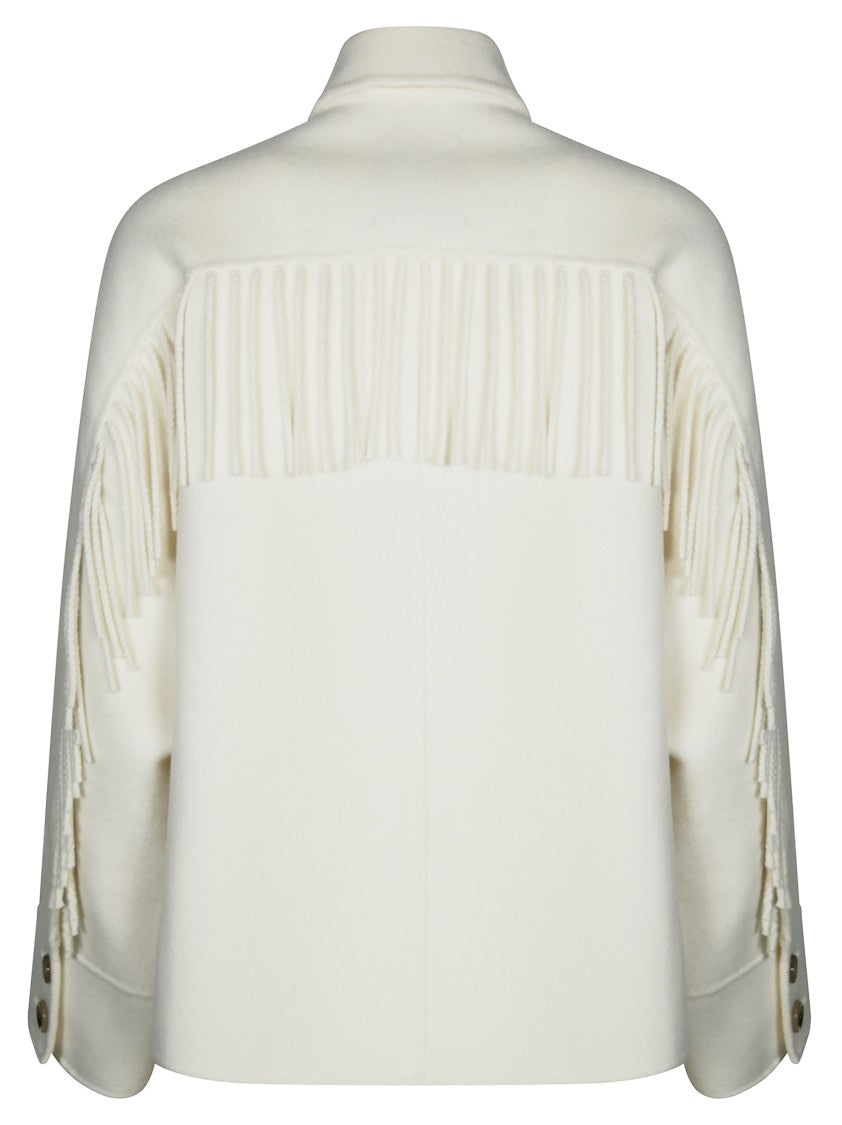 Liu Jo Structured Short Jacket With Classic Collar