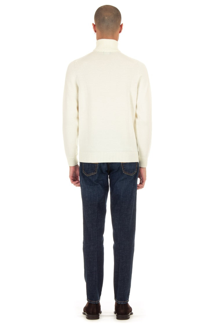 Drumohr Fine Merinos Turtleneck Sweater