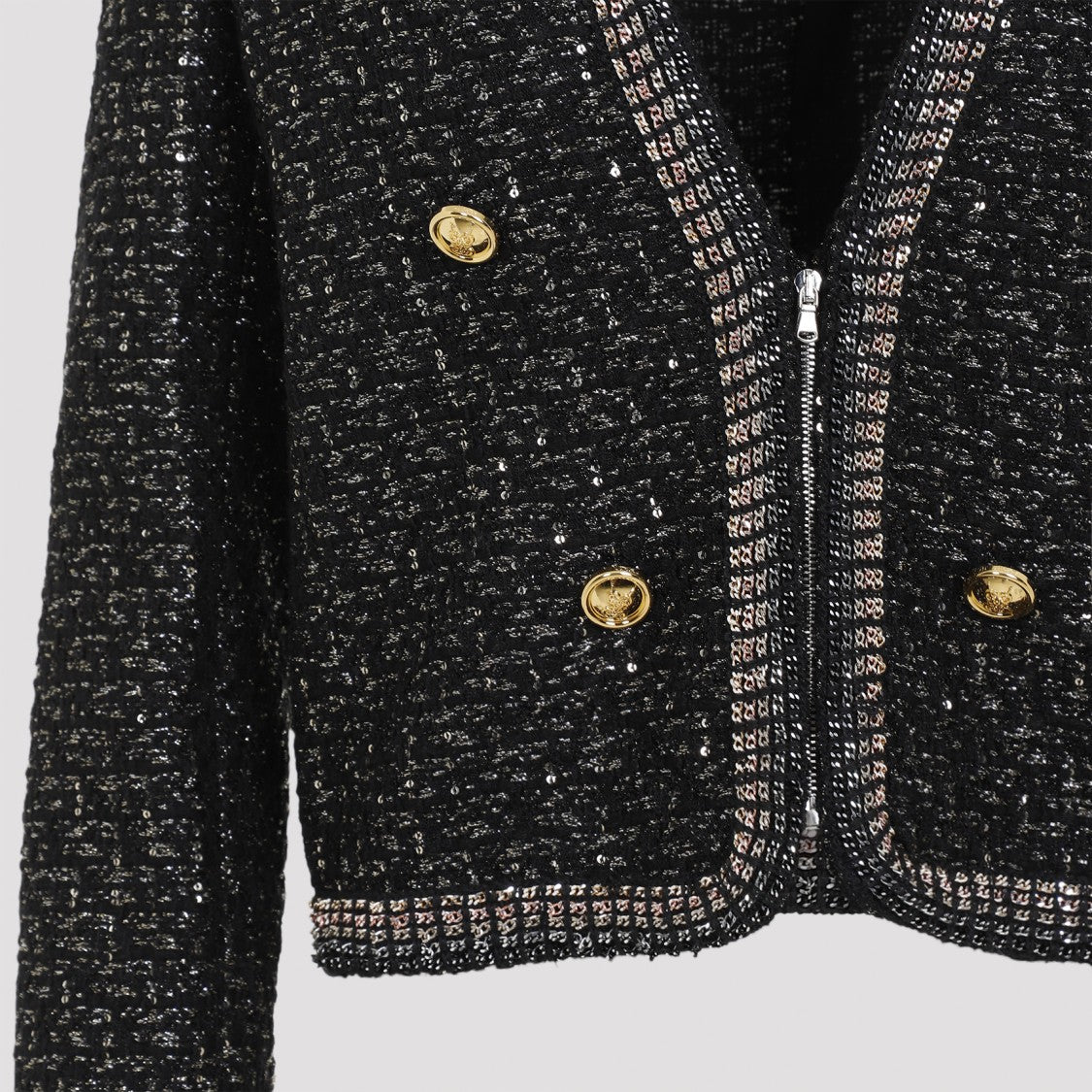 Giambattista Valli Black Bouclãƒæ’Ã†Â€™Ãƒâ€Šã‚Â© Jacket