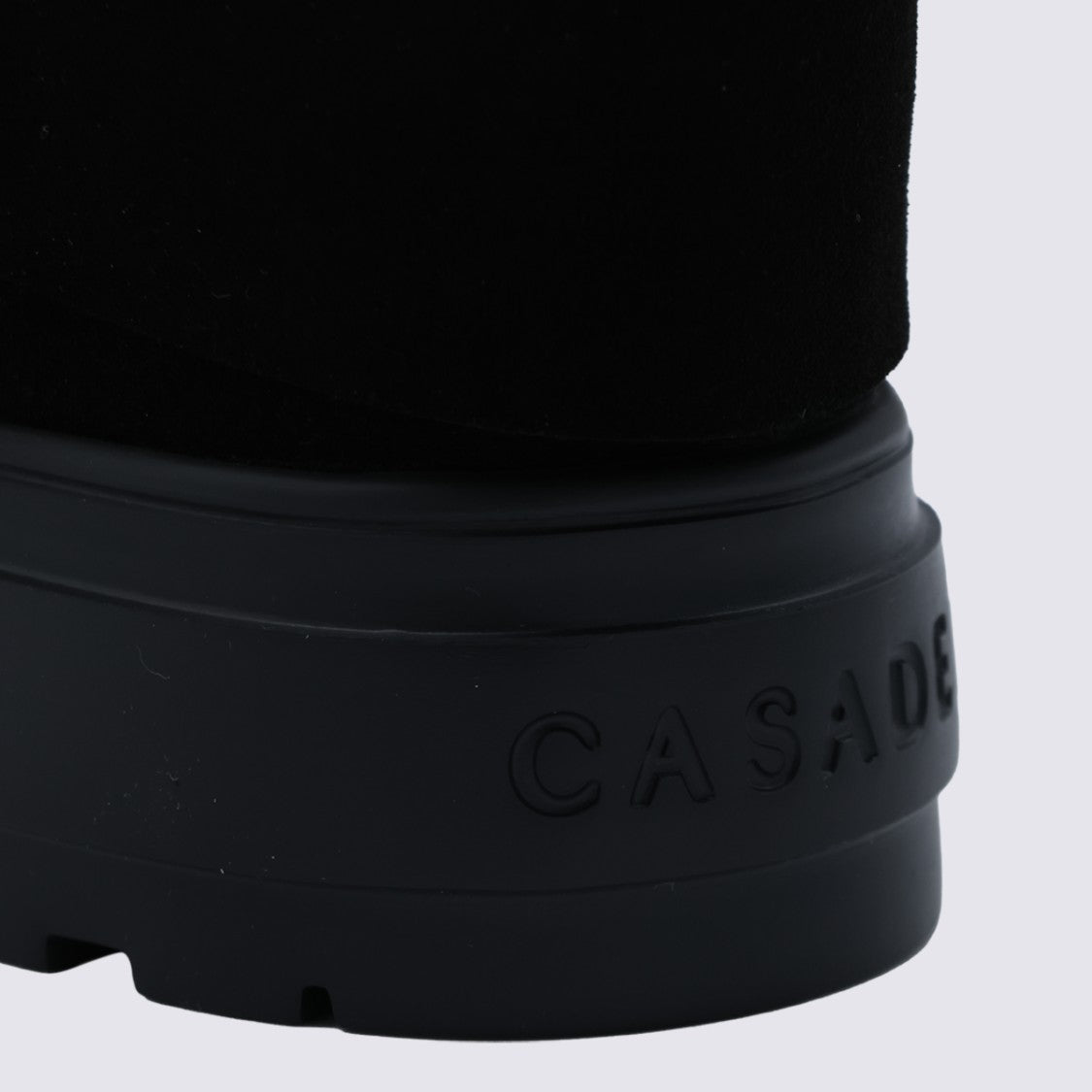 Casadei Minimalist High Shaft Boots With Chunky Platform Sole