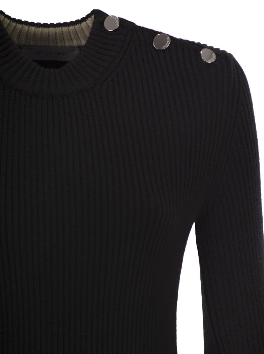 Sportmax Garibo - Pure Wool Knit Dress
