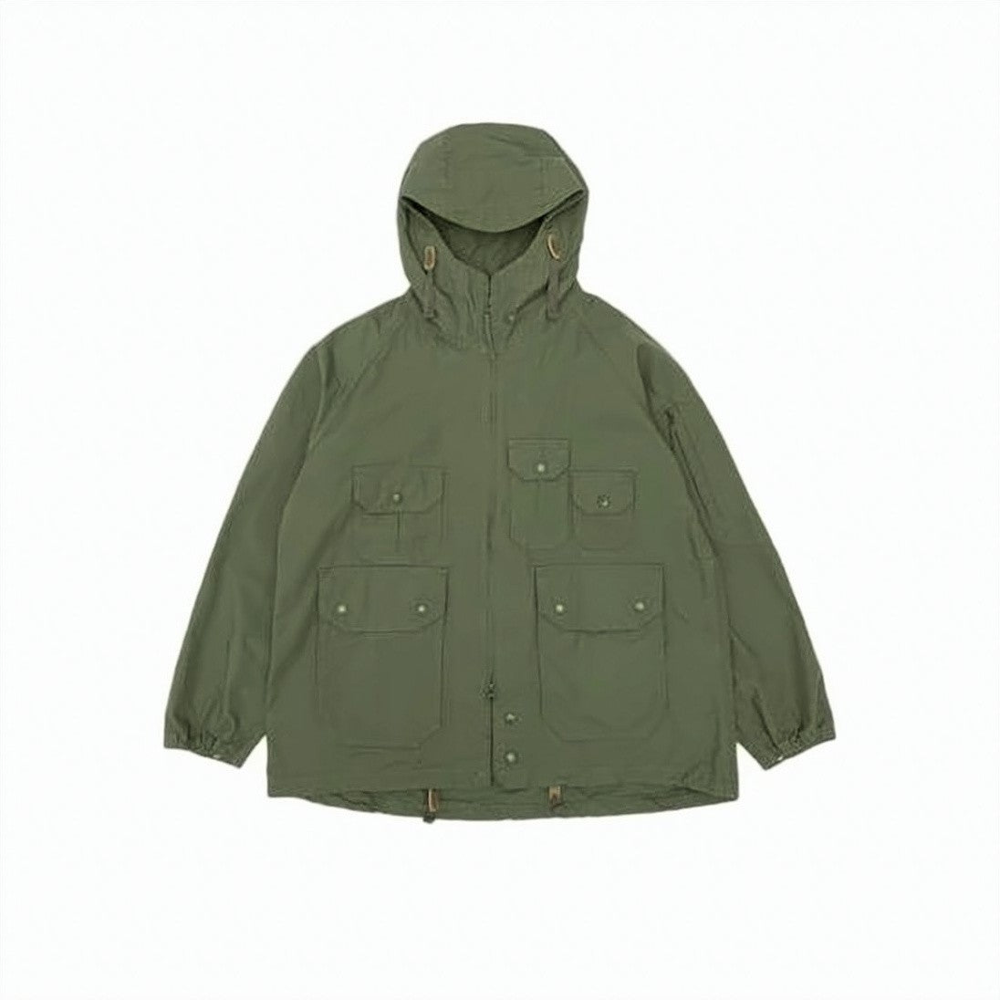 Engineered Garments Hooded Green Utility Jacket