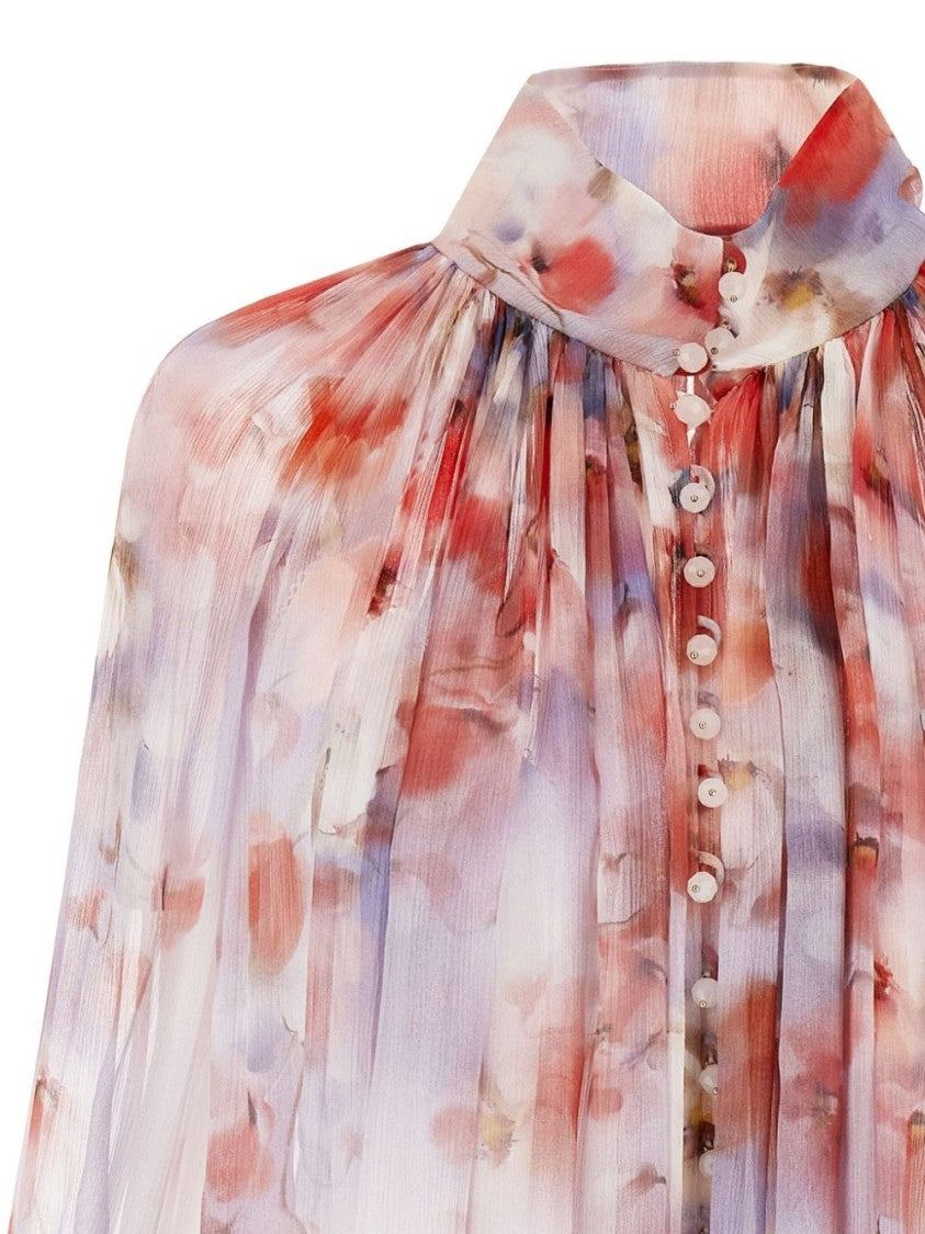 Zimmermann Crush Smock Blouse