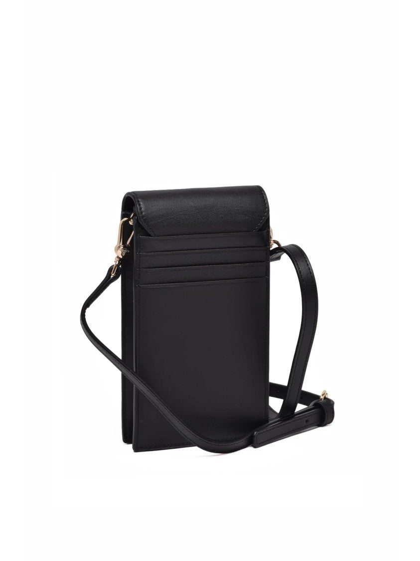 Vivienne Westwood Black Leather Phone Holder