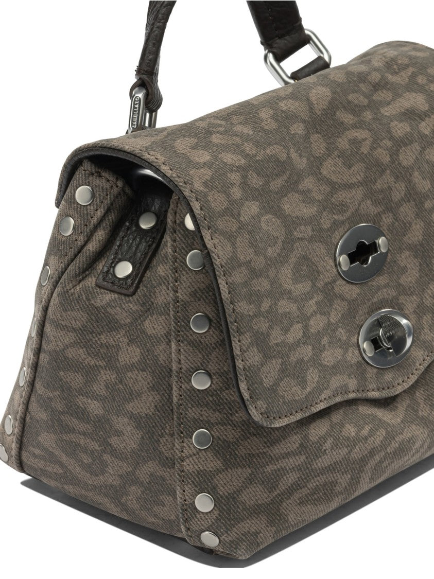 Zanellato Structured Handbag With Subtle Animal Print