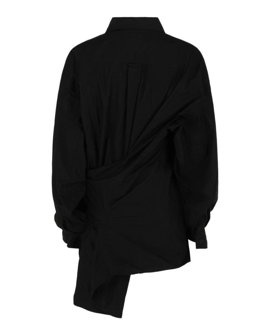 Balenciaga Cut-Up Poplin Shirt