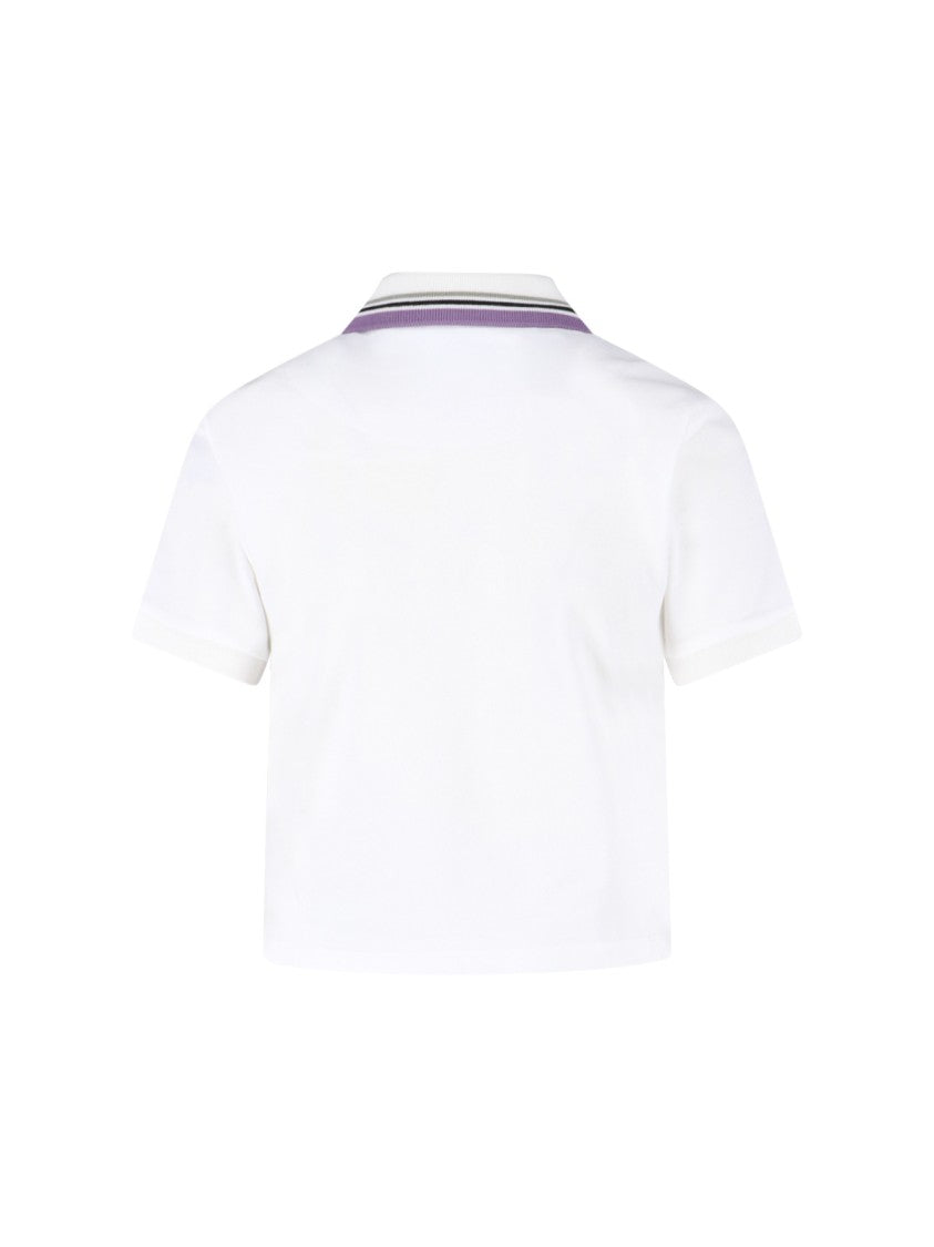 Vivienne Westwood Classic Polo With Multicolor Striped Detail