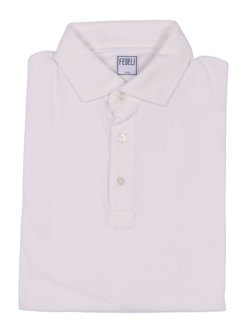 Fedeli Classic Short Sleeve Knitted Polo Shirt