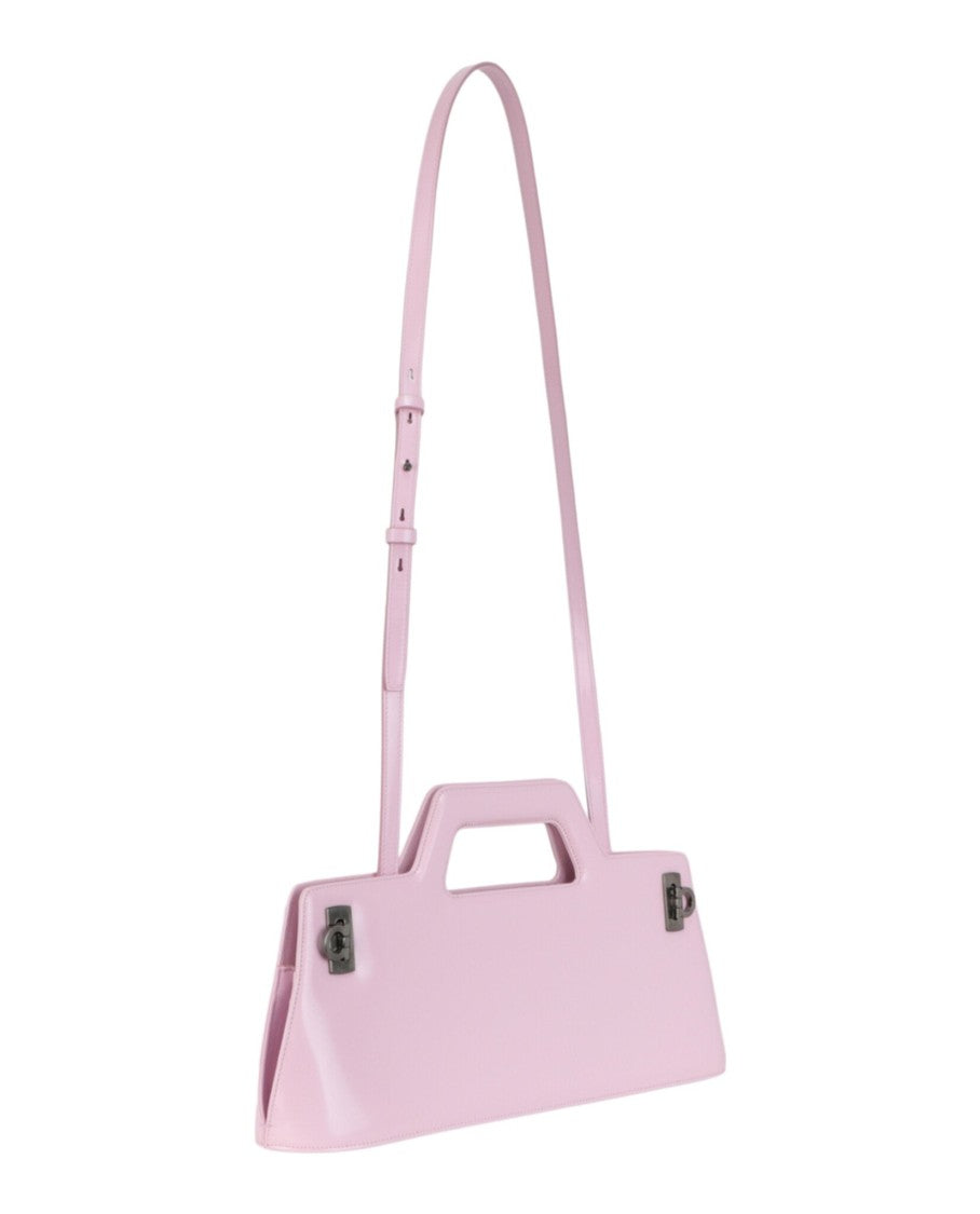 Ferragamo Mini Wanda Leather Top-Handle Bag